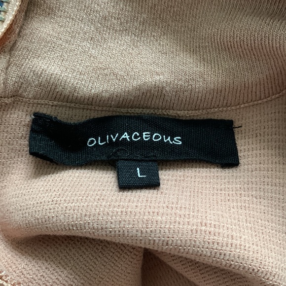 Blush Sleeveless High Neck Crop Top - Picture 4 of 5